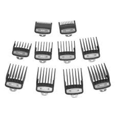 Wahl Premium Attachment Combs Σχάρες για μηχανές Wahl με μεταλλικό κούμπωμα 10 τμχ 03421-100